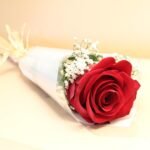 Single Wrapped Rose – Elegant One Rose Gift in Qatar