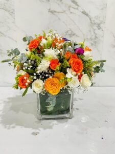 Golden Bloom Delight – Fresh Flower Delivery in Qatar