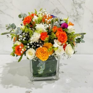 Golden Bloom Delight – Fresh Flower Delivery in Qatar