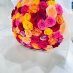 Rainbow Bouquet Qatar | Colorful Fresh Flower Arrangement