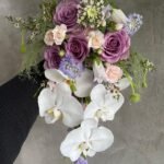 Forever Violet Charm – Purple Tulip Wedding Bouquet in Qatar