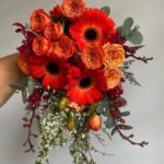 The Red Empress – Elegant Red Flower Bouquet in Qatar