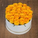 GOLDEN YELLO BOX ARRANGEMENT